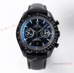 Super Clone Omega Speedmaster Dark Side Of The Moon Chronograph Swiss 9300 Watch